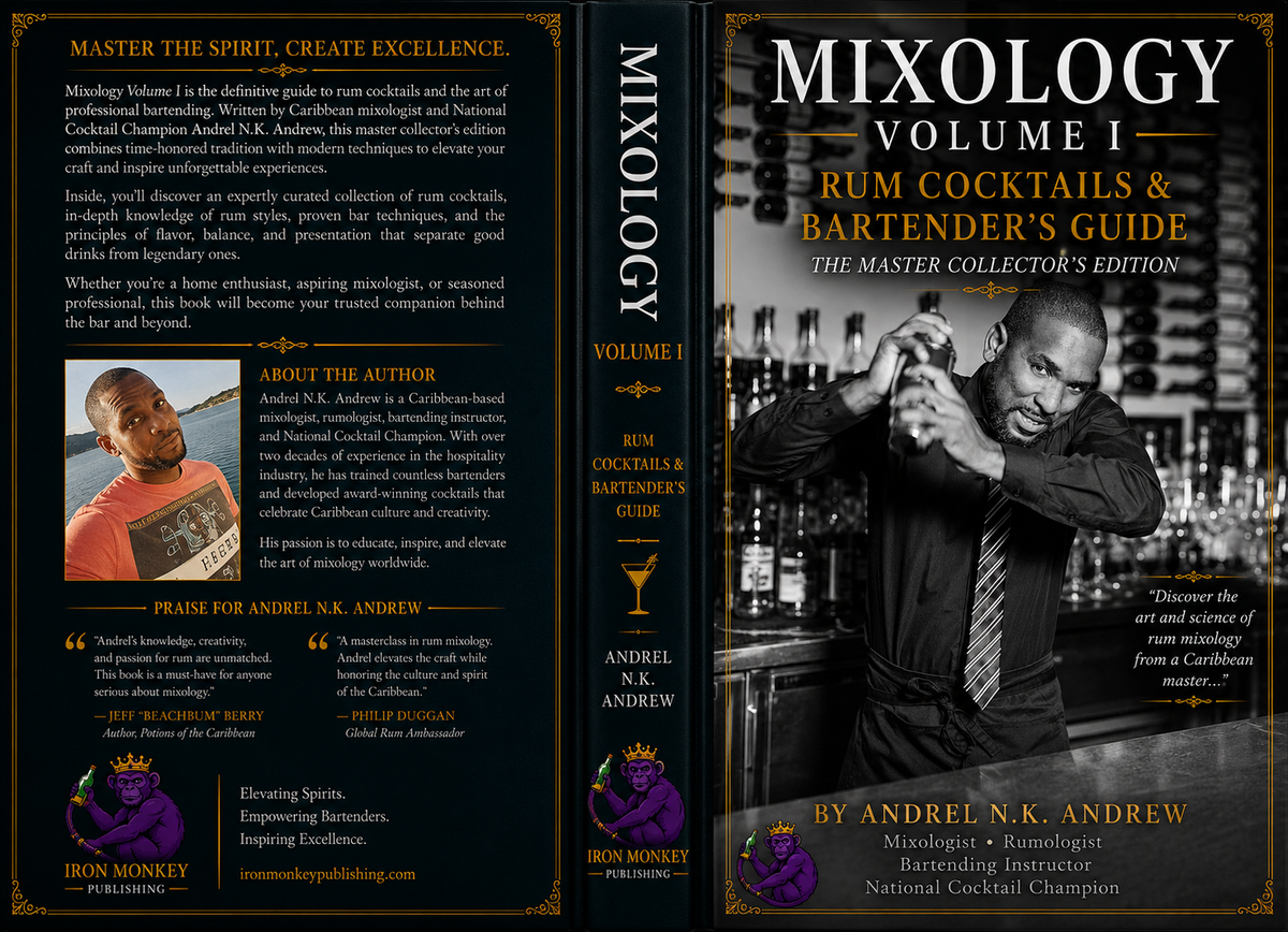 Mixology Vol. 1 Rum Cocktails with Andrel book cover